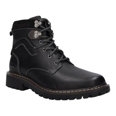 Stiefelette JOSEF SEIBEL "Tinus 01, schwarz-kombi", Damen, Gr. 45, schwarz (schwarz, kombi), Schuhe Stiefelette