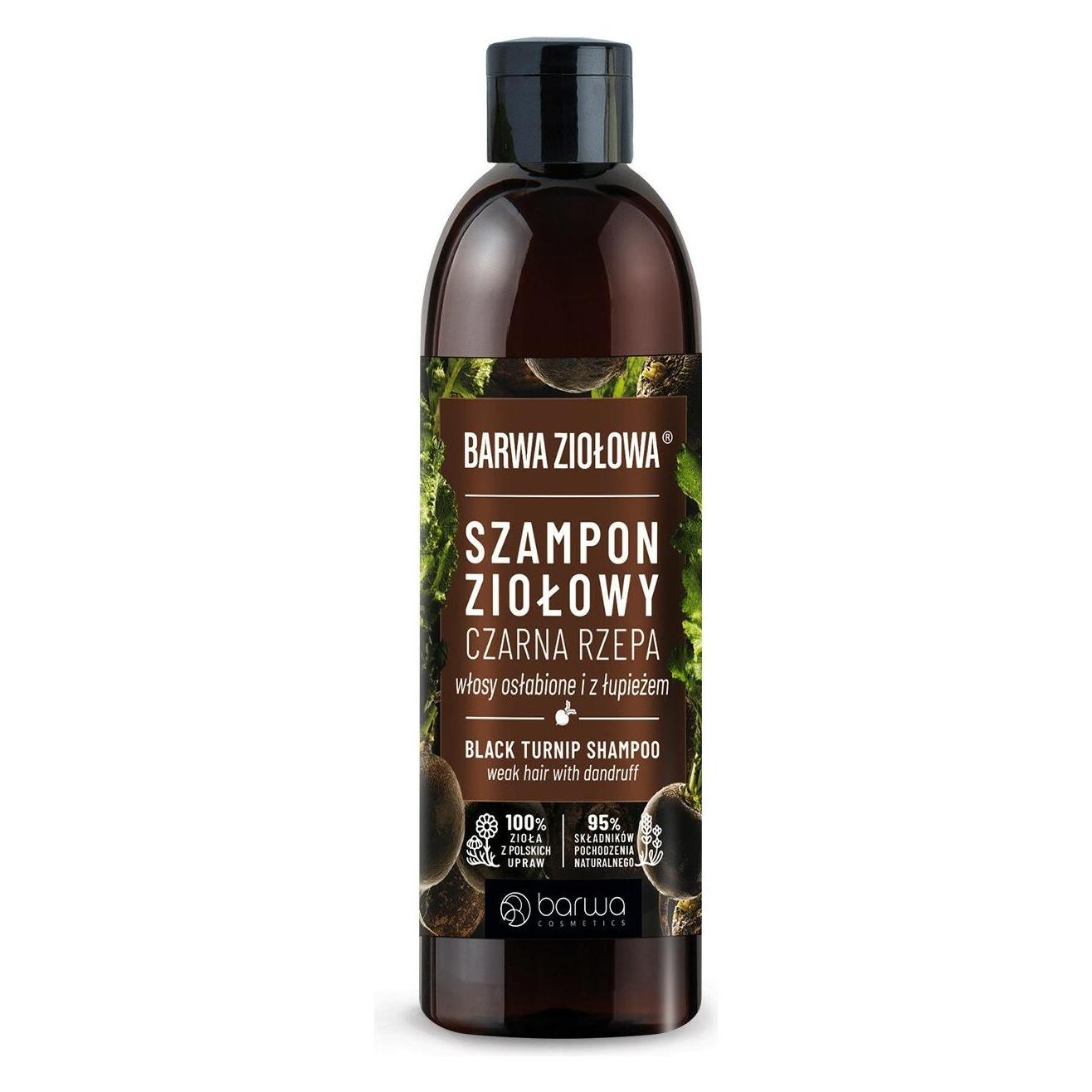 Barwa Color - Herbal Herbal Shampoo For Weakened Hair And Dandruffack Turnip 250Ml (250 ml) (33081395)