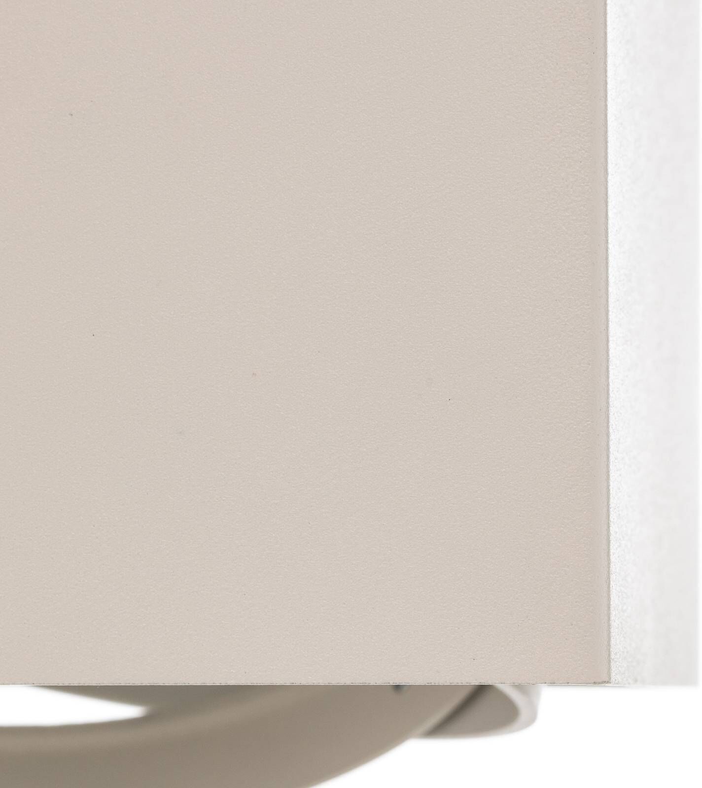 Deckenstrahler Ronda, einflammig, weiß Ronda Argon, dimmbar, weiß / opal, für Wohn- / Esszimmer, Metall, Modern, Strahler