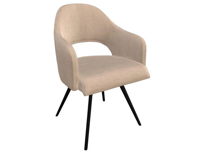 Drehstuhl Salesa Trendstühle / Farbe: Schiefer / Material: Stoff