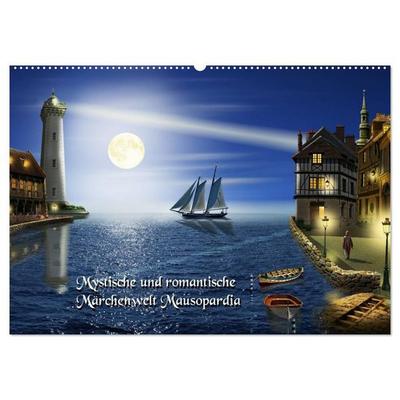 Mystische und romantische Märchenwelt Mausopardia (Wandkalender 2027 DIN A2 quer), CALVENDO Monatskalender