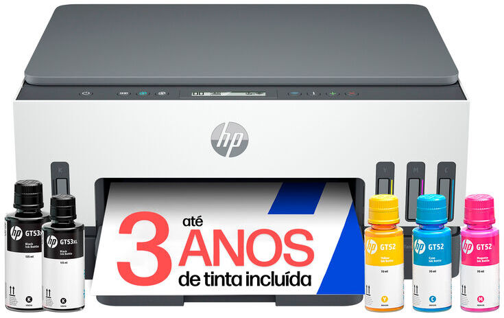 HP Impresora Multifunción de Inyección de Tinta Smart Tank 7008 Todo-en-Uno WiFi