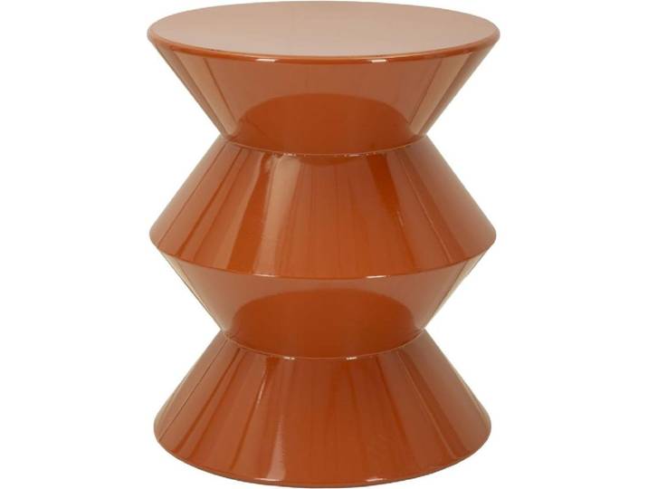 Table d'appoint Zag Orange 37\,5 x 37\,5 x 45 cm