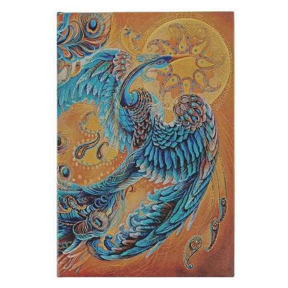 Paperblanks Notizbuch Himmelsvogel Mini (Mini, Liniert, Harter Einband) (PB9688-7)
