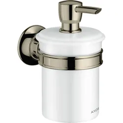 hansgrohe  AXOR Montreux Lotionsspender, 42019830, Farbe: Polished Nickel