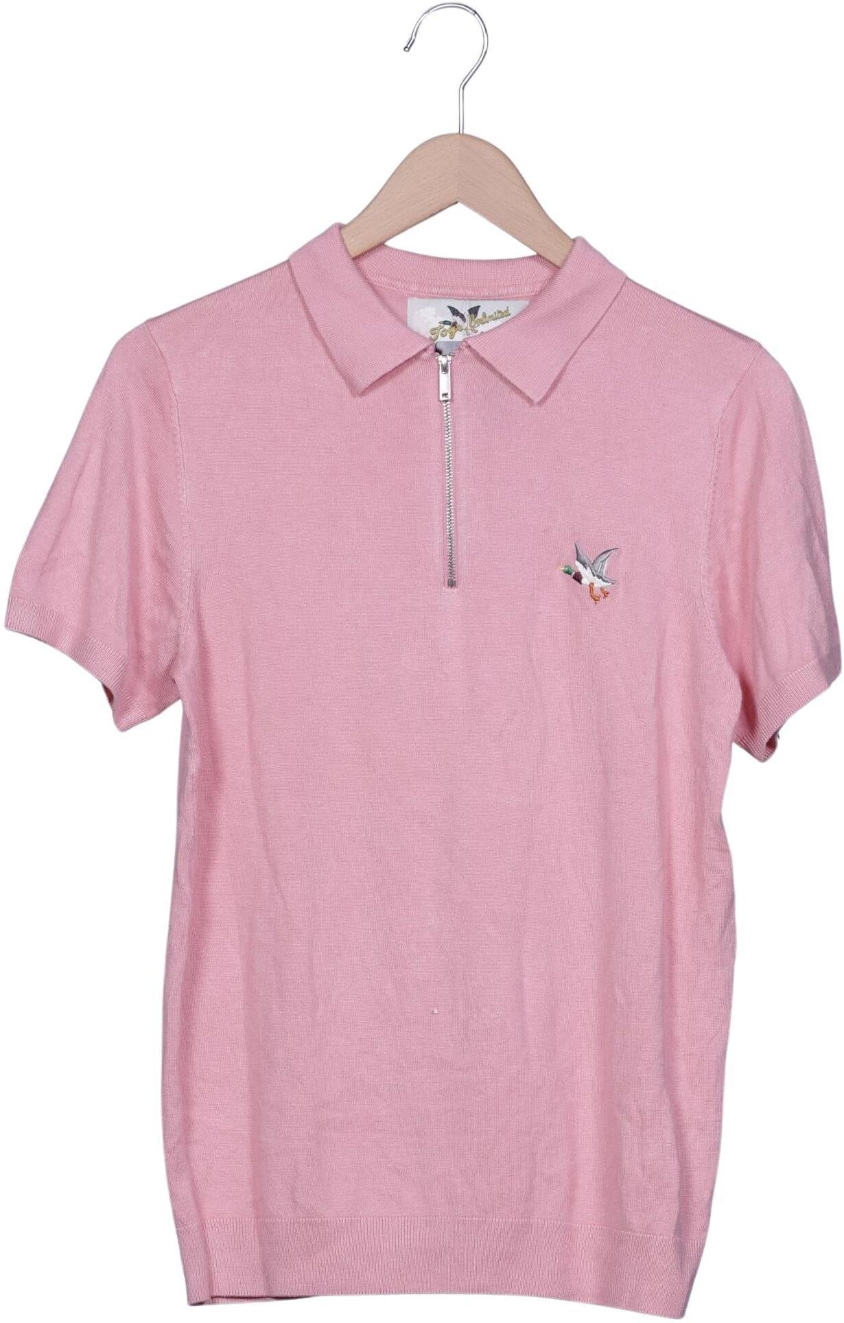 Chevignon Herren Poloshirt, Pink, Gr. S, Viskose / Synthetik - Second Hand