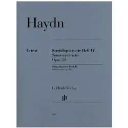 Streichquartette Heft IV op. 20, Fachbücher von Joseph Haydn