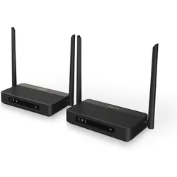 DIGITUS 4K Wireless HDMI KVM Extender Set, 100 m HDMI - HDMI, 4K/60 Hz, Ultra Low Latency