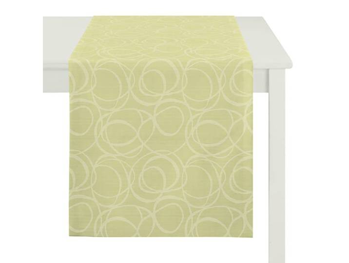 Chemin de table Alabama 48 x 140cm Vert/Vert clair