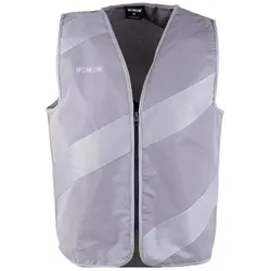 Wowow, Unisex, Velojacke, Reflexweste Roadie FR XXXL, Grau