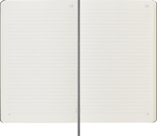 Moleskine+ Smart Notesbog   L   Linjeret   Sort