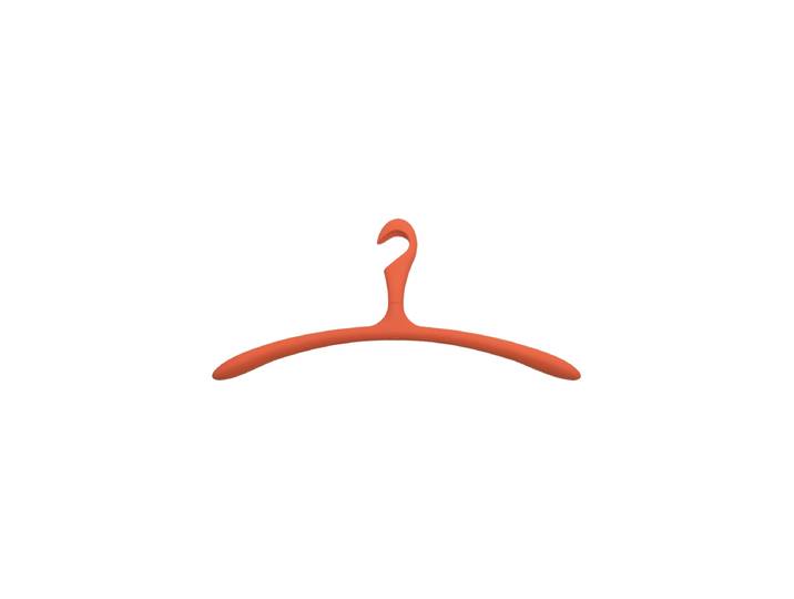 Design Kleiderbügel „Arx“, 5er-Set Orange Spinder Design