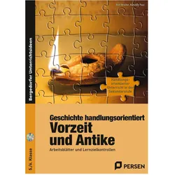 Geschichte handlungsorientiert: Vorzeit und Antike, Schulbücher von Rolf Breiter, Karsten Paul