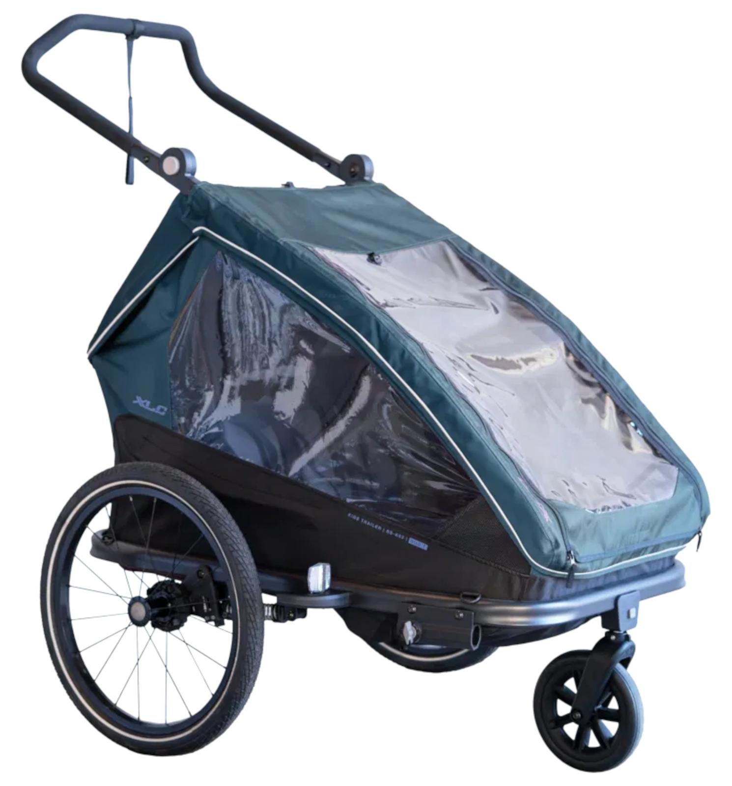 XLC Kinderanhänger DUO T BS-K02 20" , Petrol Lila