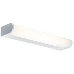 Paulmann LED Wandleuchte / Spiegelleuchte HomeSpa ARNEB, IP44, 9W 3000K 700lm, Weiß / satiniert PAUL-70878