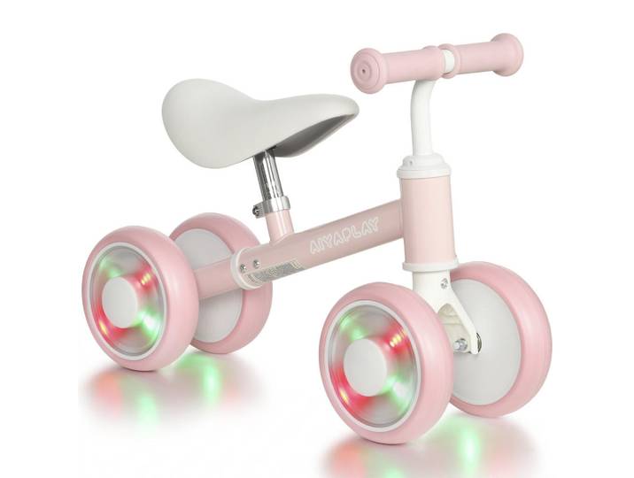 Aiyaplay Kinder-Laufrad Stahl EVA Rosa, Metall, 22x37x52 cm, unisex, Spielzeug, Kinderfahrzeuge