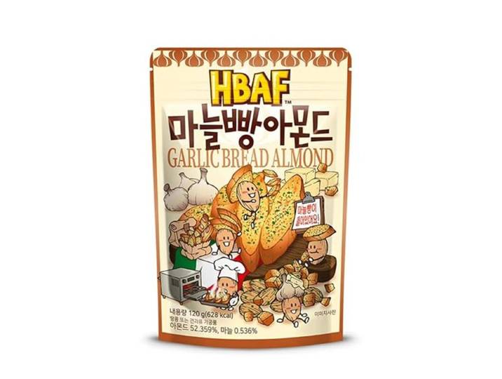 HBAF Amandel Knoflookbrood Smaak 120 g