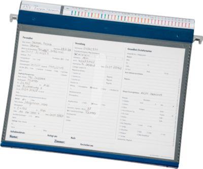 BOI Hängemappe PMH2R, DIN A4, Ringmechanik, B 347 x H 270 mm, blau, 10 Stück