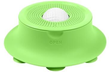 Market Central Silicone Dog Lick Mat Slow Feeder Bowl With Strong Suction For Puppies green