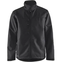 Softshelljacke "4951" unifarben - XS - schwarz
