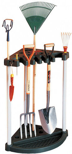 KETER CORNER TOOL RACK Support d’outils de jardin, noir 17361063
