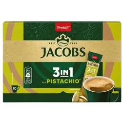Jacobs Instantkaffee »3in1 Pistachio« 10 Stück braun