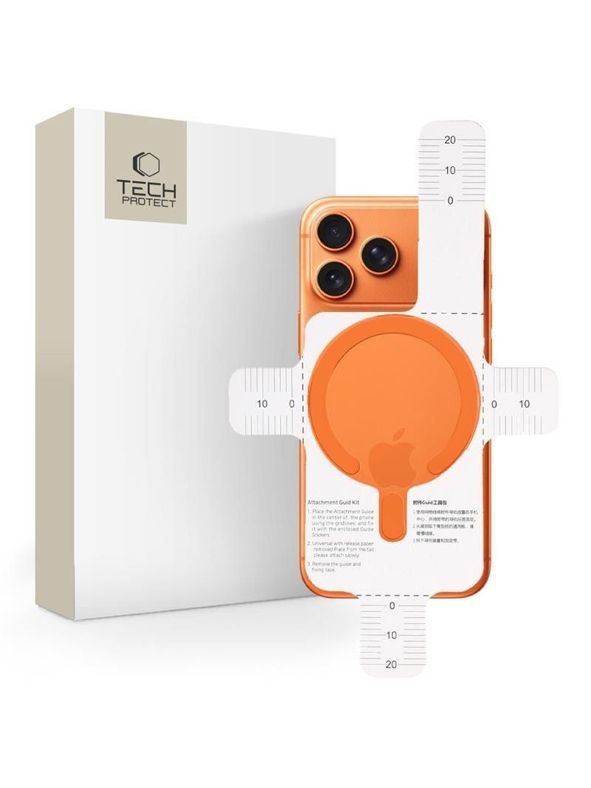 Tech-Protect MagSafe MMP-200 Magnetic Ring for Phone - Orange
