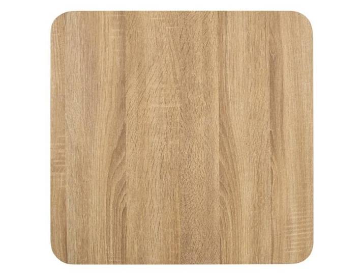 Bon marché * Table de bistro - JILL'S Table cuisine - marron clair 50x50 cm MDF FR122