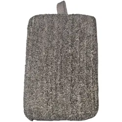 Bamboo & Linen Bath Sponge  - Charcoal