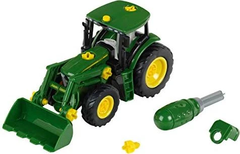 Theo Klein John Deere-Traktor mit Frontlader und Gewicht (grün)