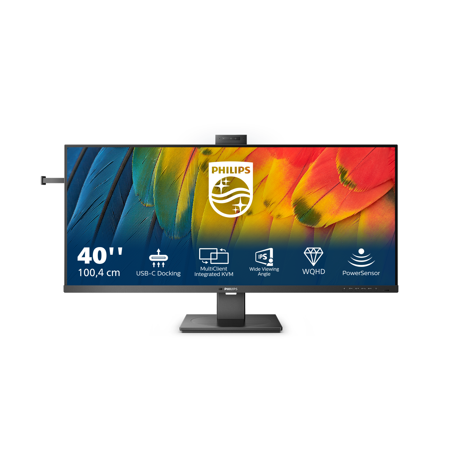 Philips 40B1U5601H 40 Zoll UWQHD IPS LED 21:9 120 Hz Monitor 40B1U5601H/00