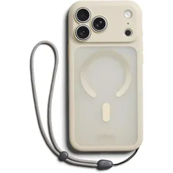 Bellroy MagSafe Hülle für iPhone 18 Pro Max / 17 Pro Max Cinch Serie mit Band (Apple iPhone 17 Pro Max, Apple iPhone 18 Pro Max), Smartphone Hülle, Beige