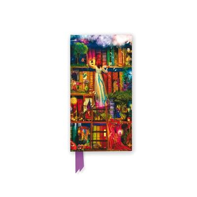 Schmales Hardcover-Notizbuch: Aimee Stewart, Bücherregal Schatzjäger, Nonbook von Flame Tree Publishing, Browntrout, 978-1-80417-774-7