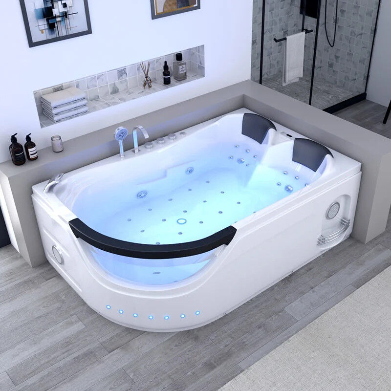 Distribain Baignoire balnéo asymétrique G-Maldives 36 jets
