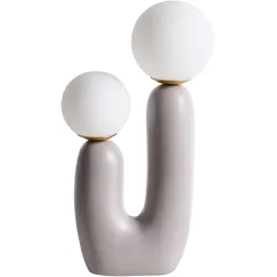 TISCHLAMPE Grau Tulun