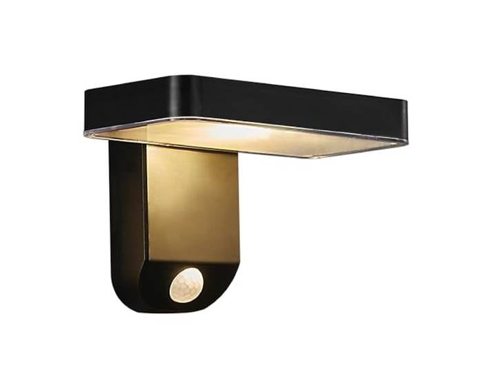 Applique murale d'extérieur LED Rica Square - 5 W - 3000 K - IP44 - Noir