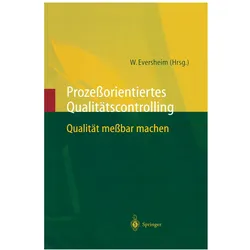 Prozessorientiertes Qualitätscontrolling, Fachbücher von Walter Eversheim