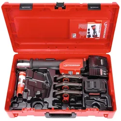 Rothenberger, Presswerkzeug, ROMAX 4000 Pressbacken-Set SV15-22-28 mm, 1x 4 Ah (Rohrpresse)