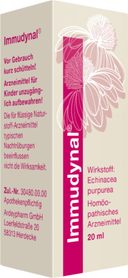 Ardeypharm GmbH IMMUDYNAL Urtinktur 20 ml 07621596
