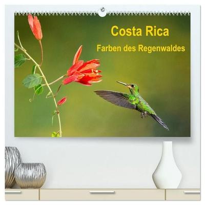 Costa Rica - Farben des Regenwaldes (hochwertiger Premium Wandkalender 2027 DIN A2 quer), Kunstdruck in Hochglanz