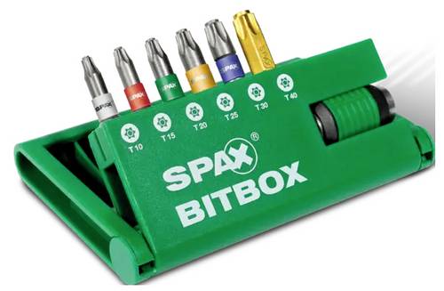 SPAX 4000007899019 Bit-Set 7teilig T-STAR plus inkl. Bithalter