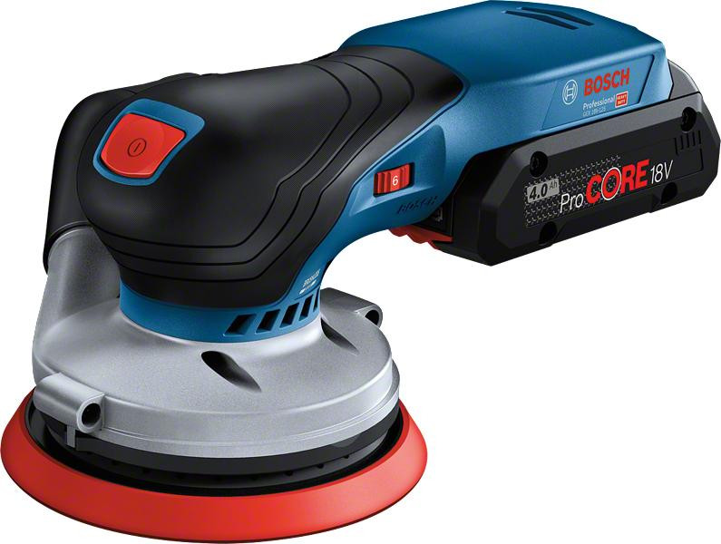 Bosch Professional GEX 18V-125 + M480 Akku-Excenterschleifer-Set 18,0 V