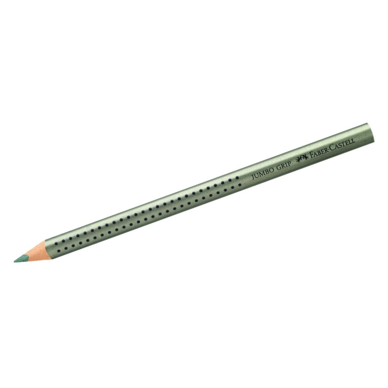 Faber-Castell JUMBO GRIP Metallic - Grün (12x) (110985)