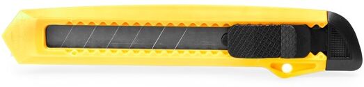 Cutter personnalisable à corps en ABS et capuchon amovible Lock jaune TAILLE UNIQUE ADULTE