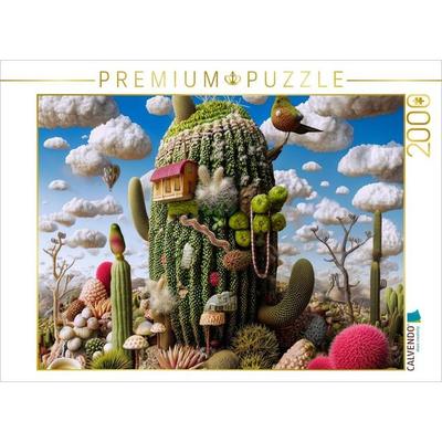 CALVENDO Puzzle Kaktusvilla mit Ausblick | 2000 Teile Lege-Größe 90x67cm Foto-Puzzle für glückliche Stunden