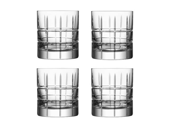 Orrefors Verre old fashioned Street 27 cl, lot de 4 Transparent