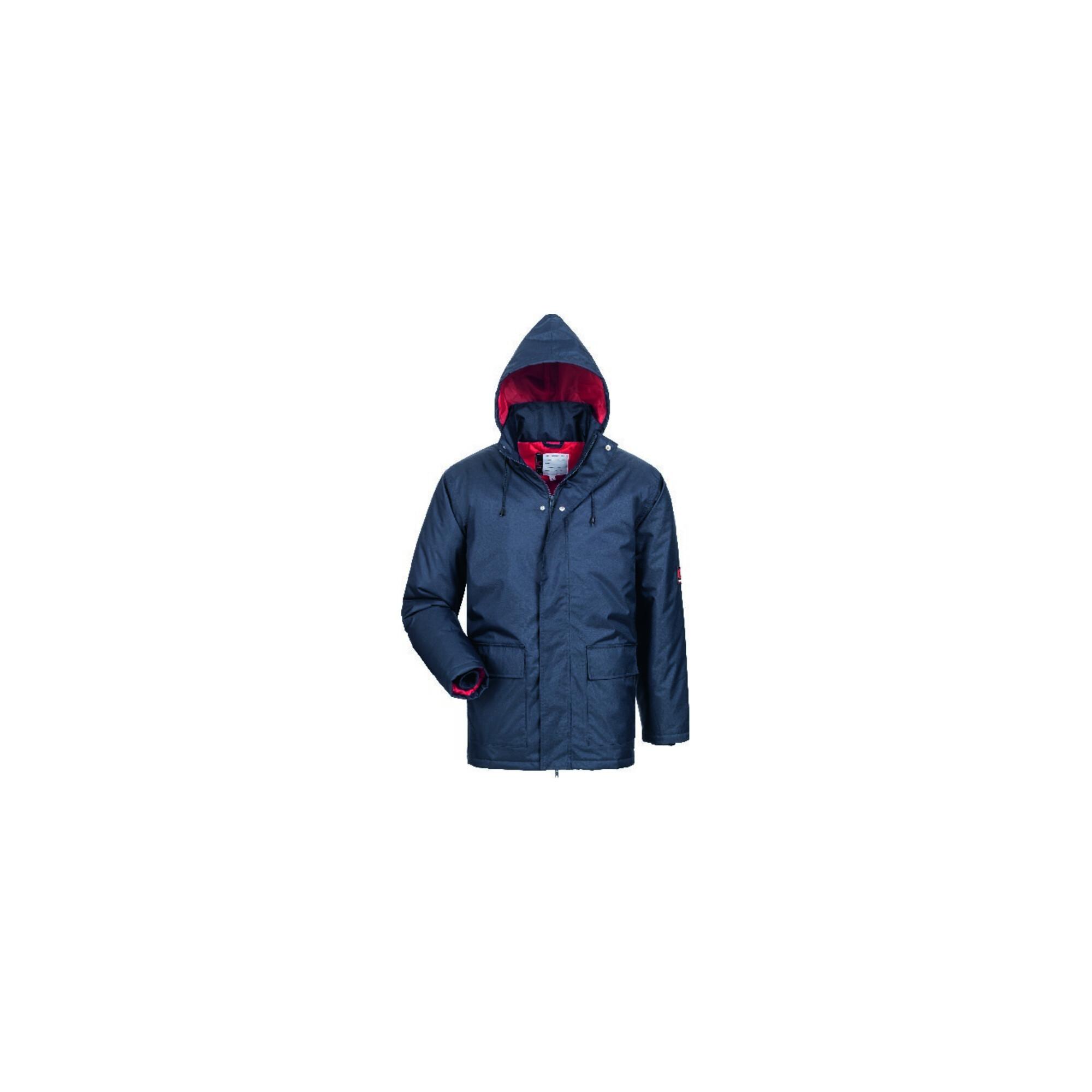 Parka Amrum Gr.M marine/rot CRAFTLAND ; Feldtmann (2080-1)
