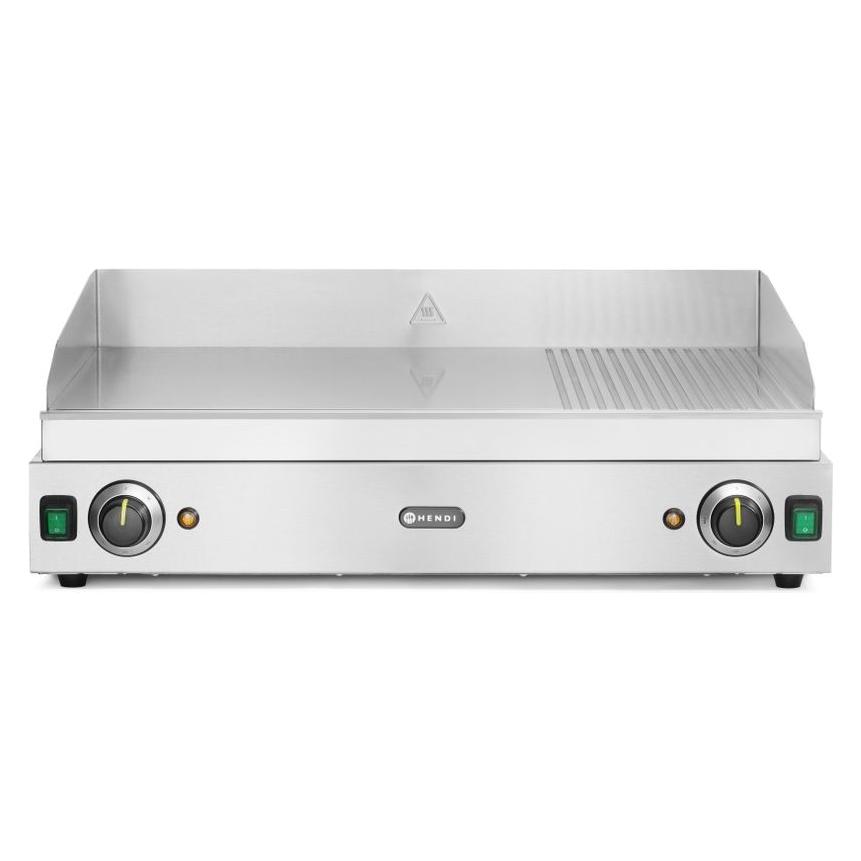 Hendi Grillplatte, 2/3 glatt - 1/3 gerillt (3.50 kW) (203163)