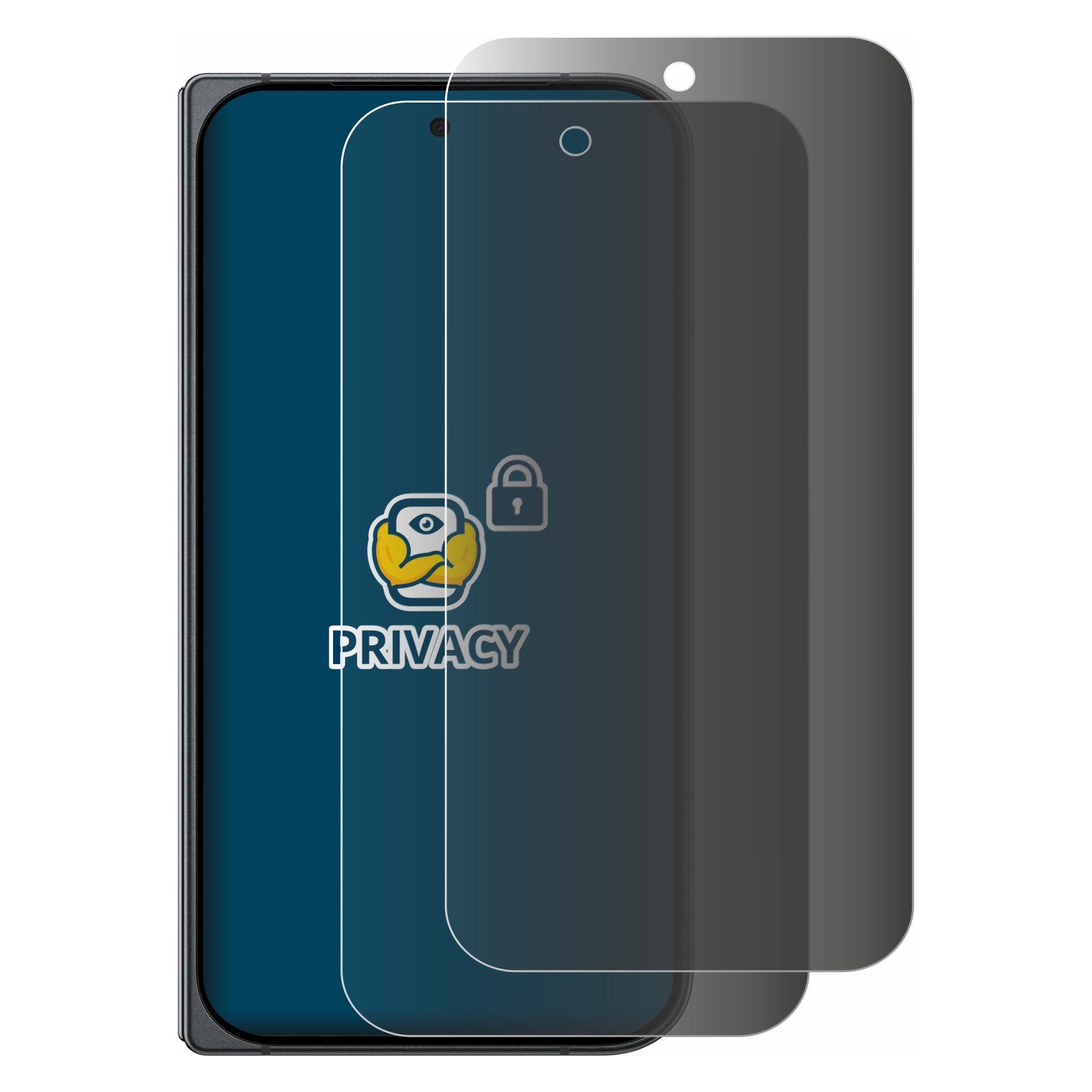 Brotect Sichtschutzfolie für Google Pixel 11 Pro Fold Anti-Spy Privacy Folie Blaulicht-Schutz (2 Stk., Google Pixel 11 Pro Fold) (4364292)
