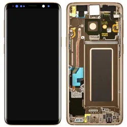 Samsung LCD-Display Galaxy S9 (Display, Samsung Galaxy S9), Mobilgerät Ersatzteile, Gold